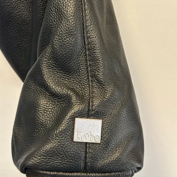 Kooba Elegant Black HoboGenuine Leather Bag, Excellent Like New Condition - Picture 4 of 8